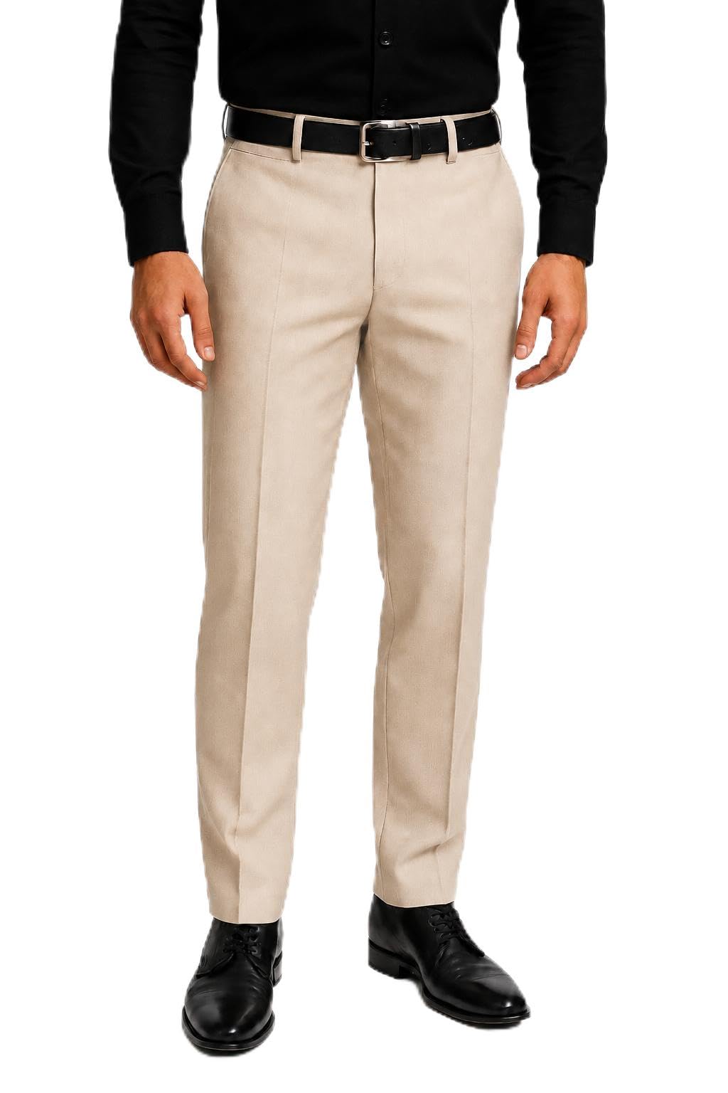 jaycap Men's Slim Fit Formal Trousers-picture-17
