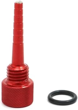 Motoparty Oil Dipstick for Predator 3500 Inverter Generator, Red
