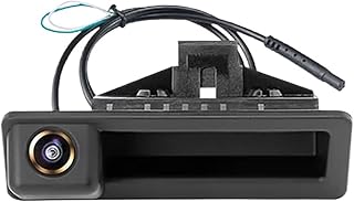 リアカメラ E60 E39 E90 E82 E61に適合する X1 E84に適合する X5に適合する X6 E70 E92 E91 3/5シリーズ E88 E93 AHD 720P 車に適合するリバースバックアップトランクハンドルカメラ バックカメラ(AHD1080P)