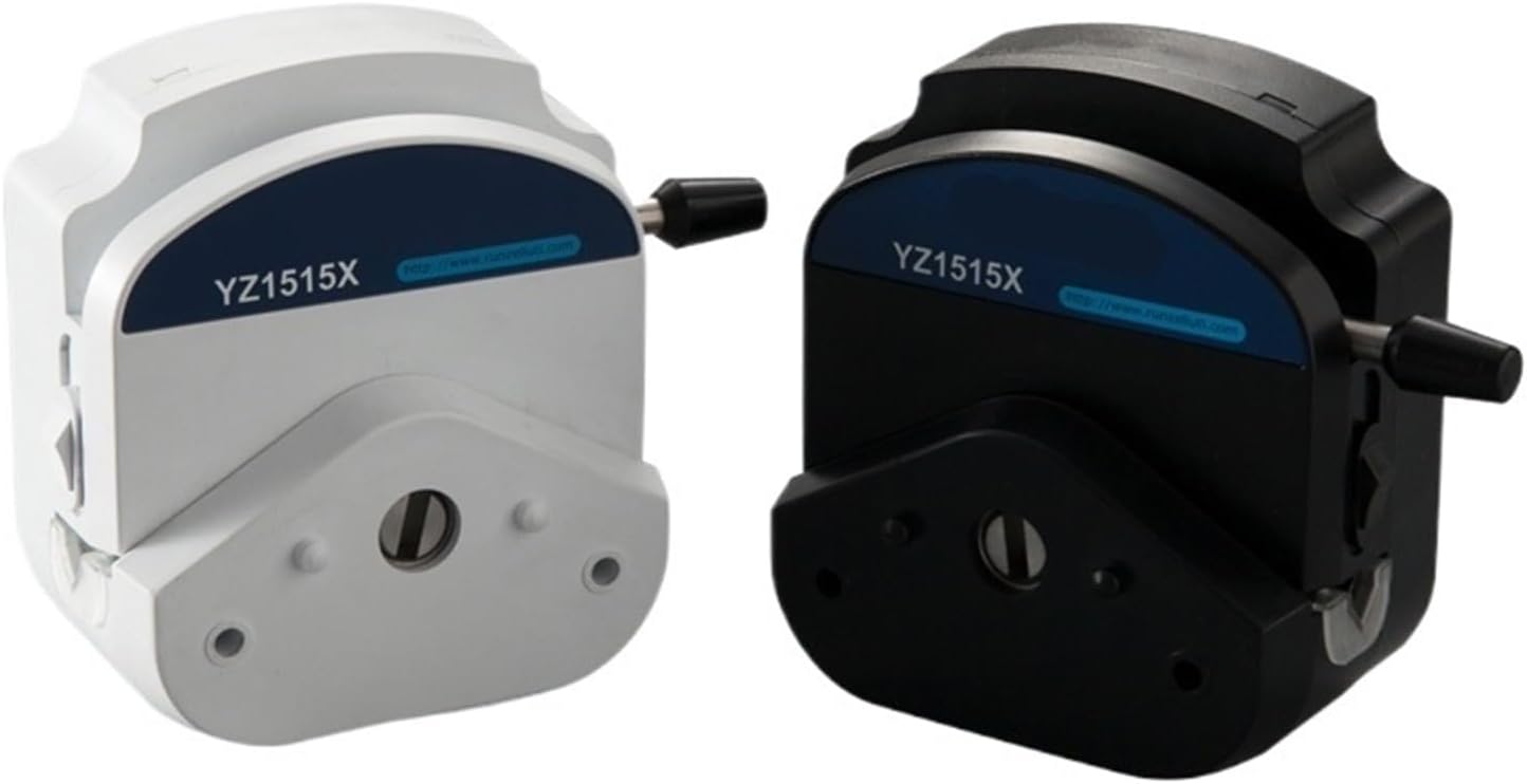 1pc YZ15 YZ25 Easy Tubing Peristaltic Pump Head Easy Installation for 23 Stepper Motor(YZ15 6 Roller White)