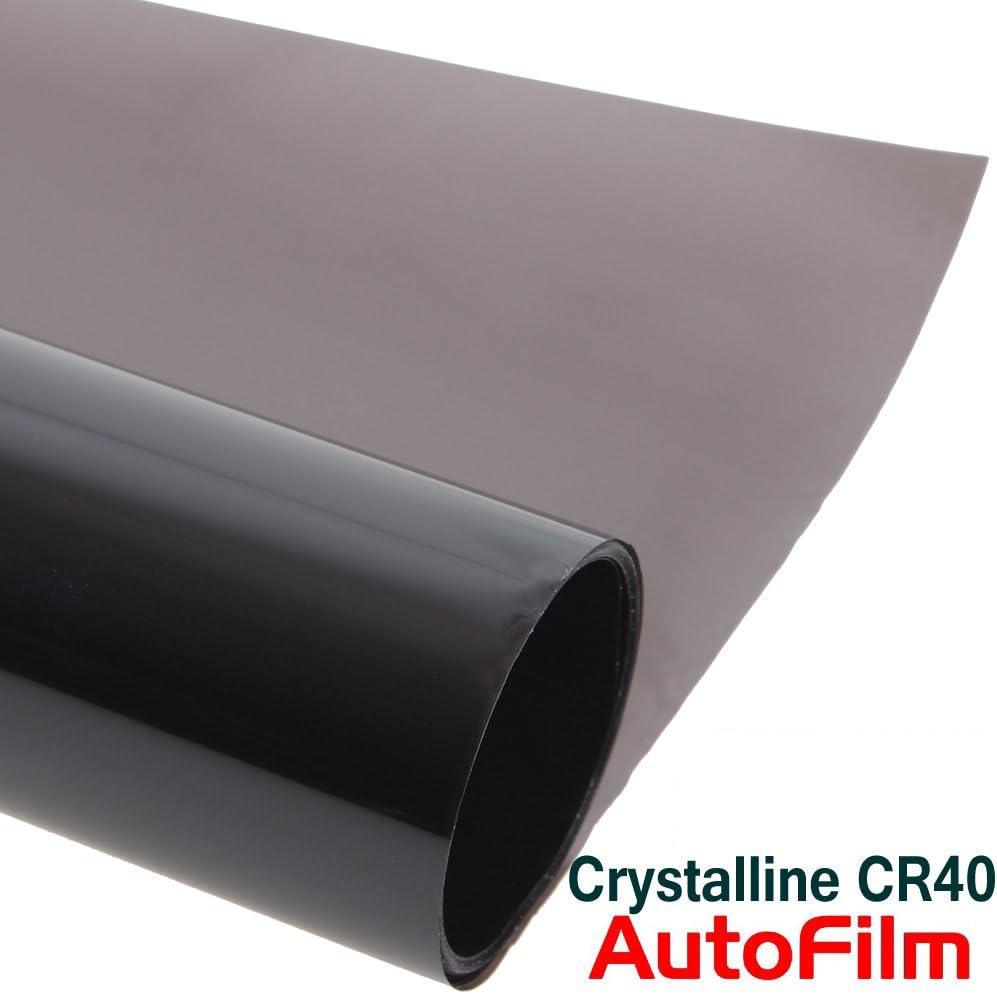 GB Materials CR40 Automotive Window Tint Film Solar Protective 3M Crystalline 40% VLT size 60" inch by 24" inch (152.4cm x 60.96cm)