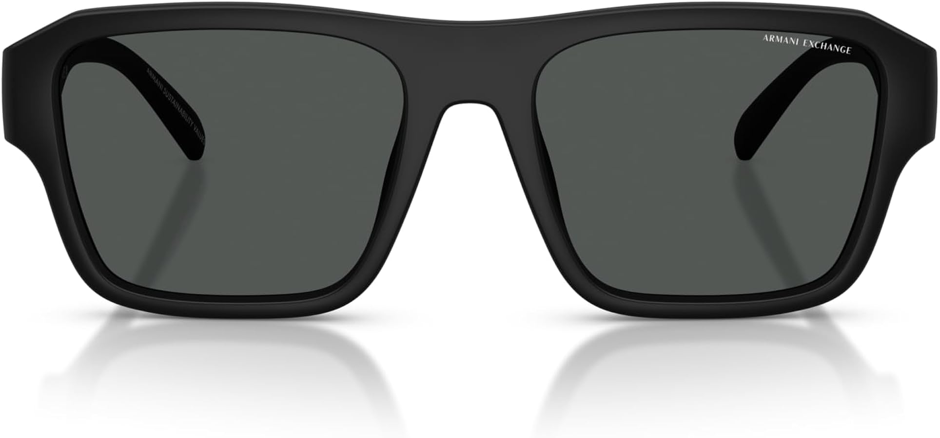 Armani Exchange Men's Ax4154su Universal Fit Square Sunglasses
