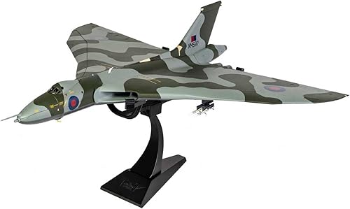 Miniatura 2 de Corgi Diecast Avro Vulcan B2 XM597 'Black Buck 6' Guerra de las Malvinas 1982 1:72 Exhibición de aviones militares británicos Modelo AA27206, Verde