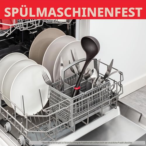 Foto von Tefal Ingenio K20608 Bratwender 40 cm | ideal zum Wenden/Servieren | Hitzebeständigkeit: bis zu 230°C | unbedenklich | robust | Schwarz, 39.8 x 9.2 x 4.7 cm
