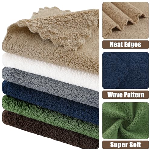 Kitinjoy 24 Pack Kitchen Cloths Dish Towels 7 x 9 - image 3