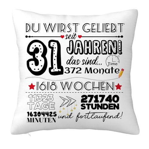 31 anni, regalo per donne e uomini, per 31 anni,