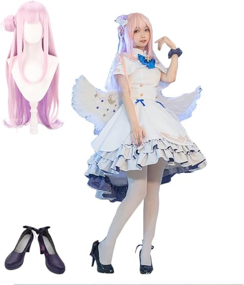 Amazon.co.jp: [NOVSKI] ウィッグ、靴付きブルーアーカイブ-Blue