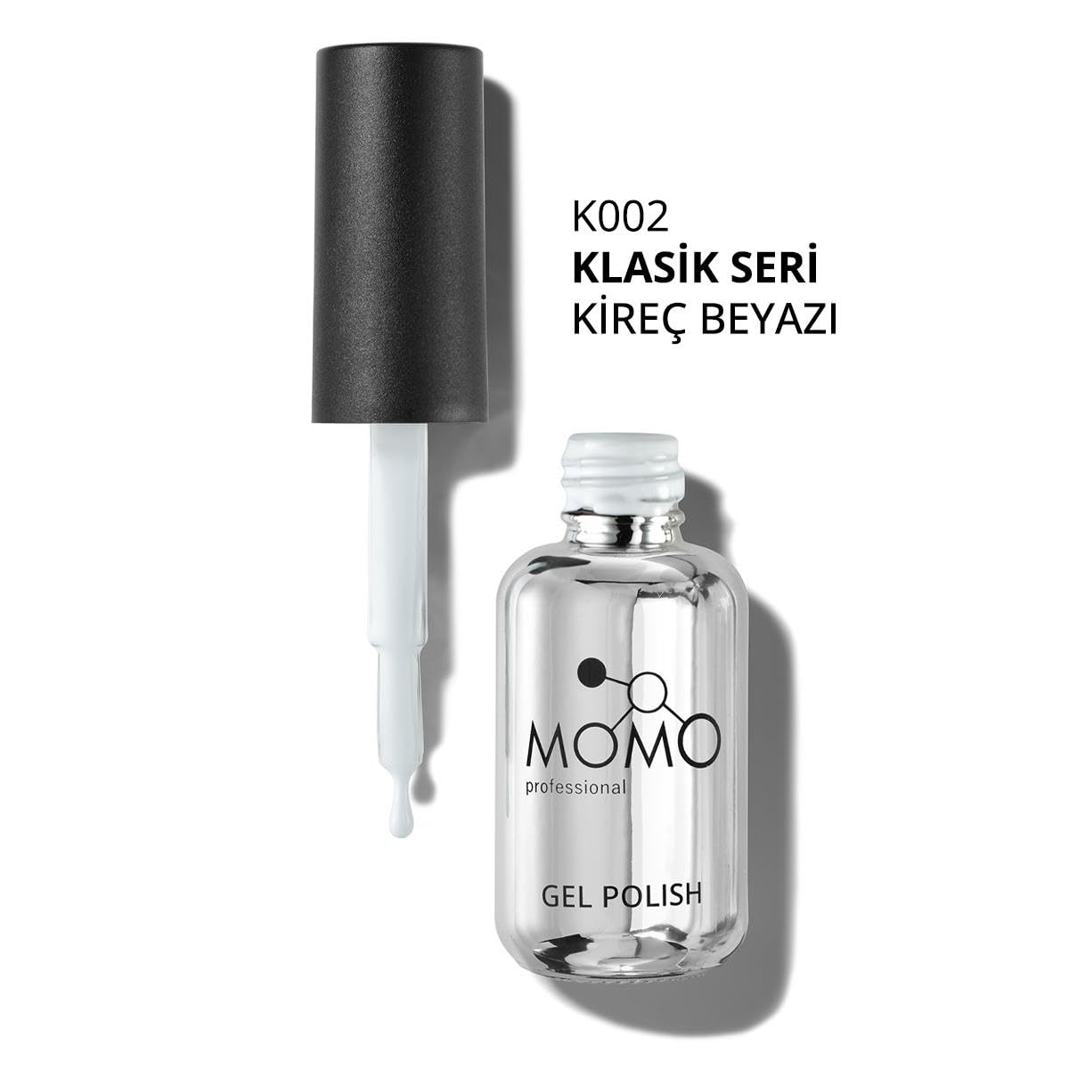 MOMO professional Kalıcı Oje K002 Kireç Beyazı 4 ml