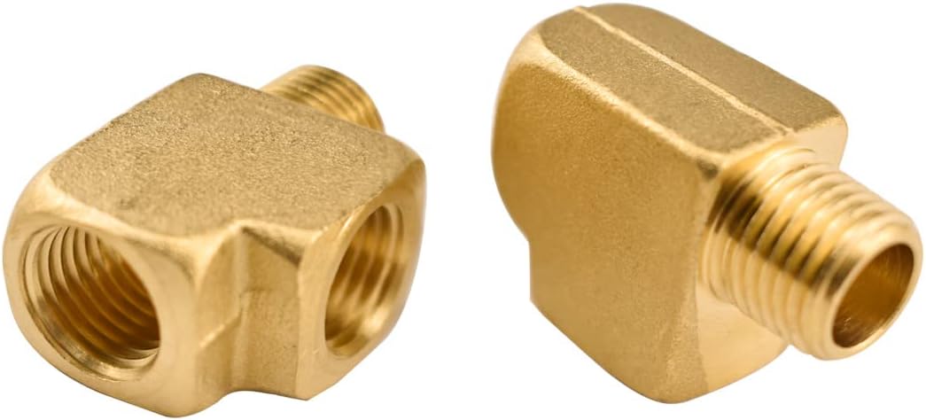 Brass Tee Pipe Fitting,G1/2 Female Thread,T Shaped Connector Coupler