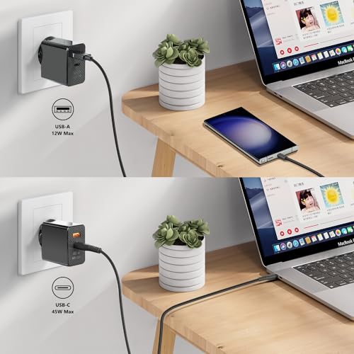Chargeur USB C PD 3.0 45W KFD pour Nintendo Switch OLED et Meta Quest 3