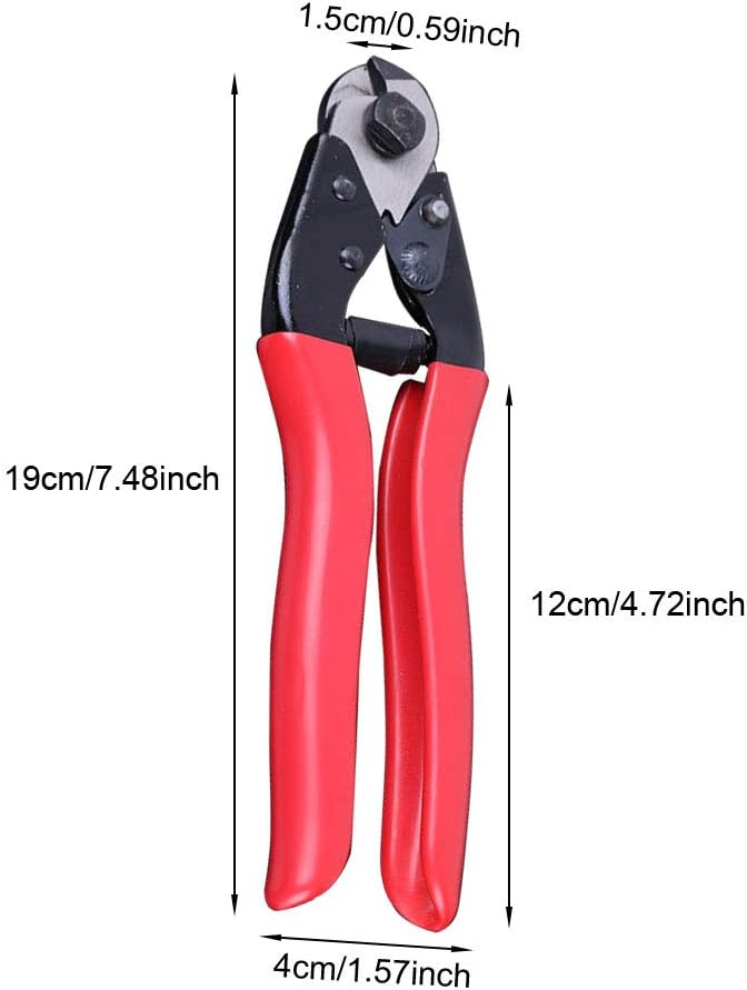 YYWJ Wire Rope Pliers, Wire Pliers, Manual Pliers, Manual Hard Rope Pliers, 8 inch Multifunction Energy Saving Cable Bolt Cutter - Image 3