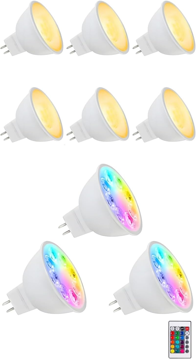 MR16 LED Bulb 3W Gu5.3 Bi-pin Base 12V and MR16 Color Changing LED Bulbs