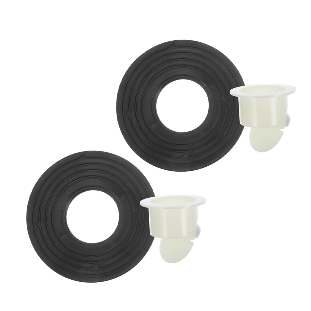 SHINEOFI 5 Sätze Bodenablauf Filter Kunststoff Abflusssieb Für Haarfänger Und Abflusshaarsieb Einsetzbar Für Bodenabläufe Einfache Installation Und Effektiver Schutz Gegen 2 Stücke * 5