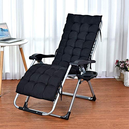 Chaise longue pliante inclinable lit de loisirs portable avec structure robuste