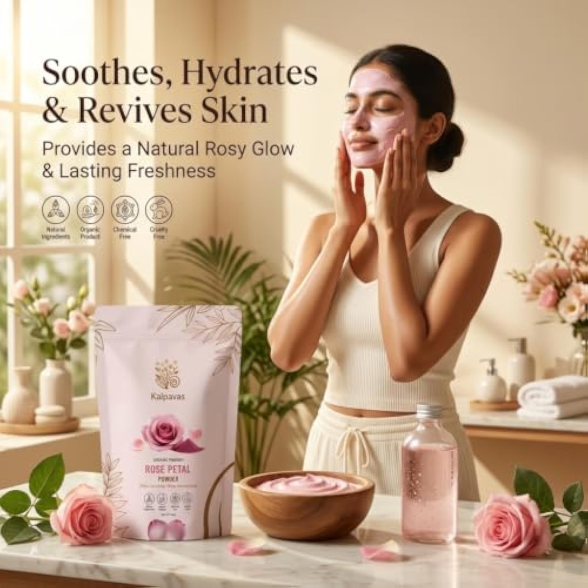 Rose & Beetroot Powder Combo, Natural Skin Care