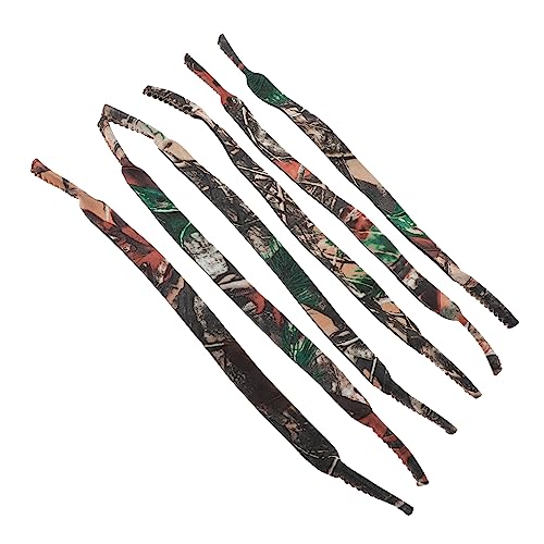 HOLIDYOYO 6pcs Anti-slip Glasses Lanyard Floatable Sunglass Straps Eyeglass Chain Sports Accessory for Outdoor Activities