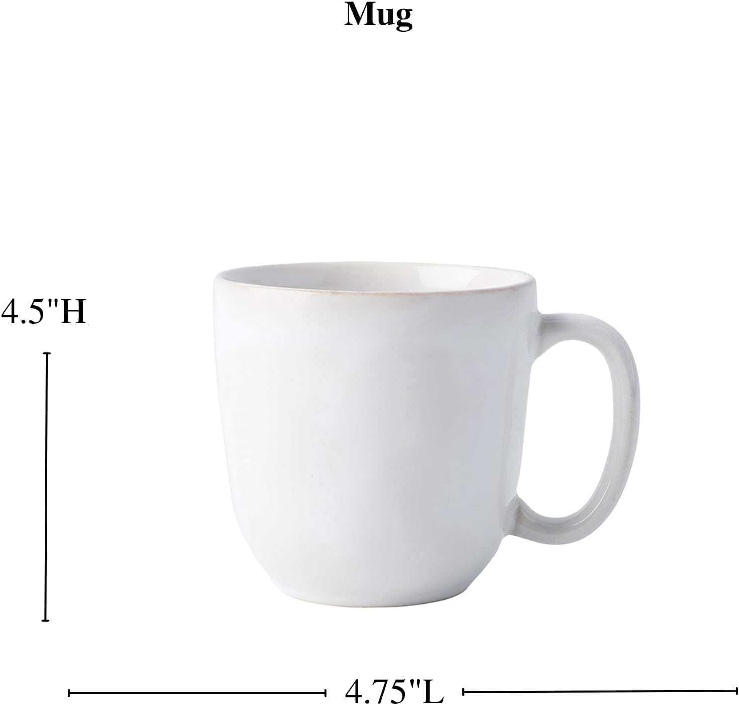 Juliska Puro Place Settings (Whitewash, 4pc w/Mug)
