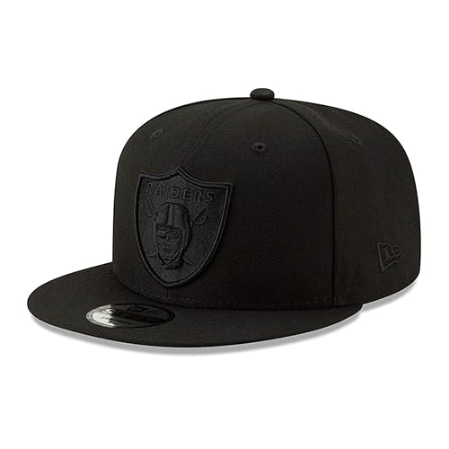 Raiders New Era 9FIFTY Snapback — Black/Silver Raiders New Era 9FIFTY Snapback — Black/Silver — officially licensed fan gear