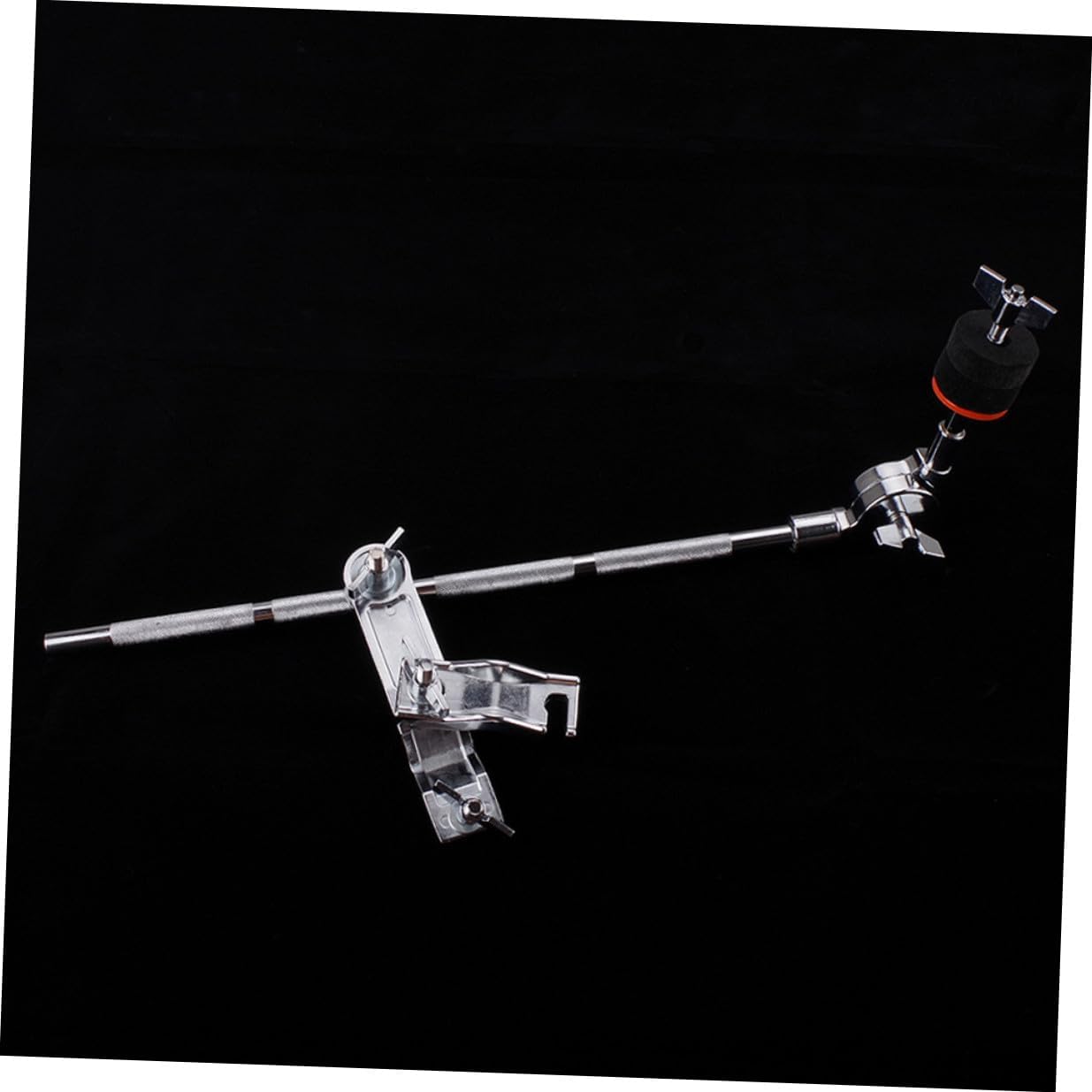 Zerodeko Adjustable Drum Boom Arm with Clamp Metal Cymbal Extension Arm for Drum Set Parts for Percussion Hardware Mounting
