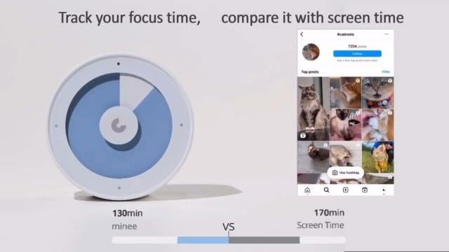 Watch Minee Timer 4 - Customizable Visual Timer for Kids, Pomodoro