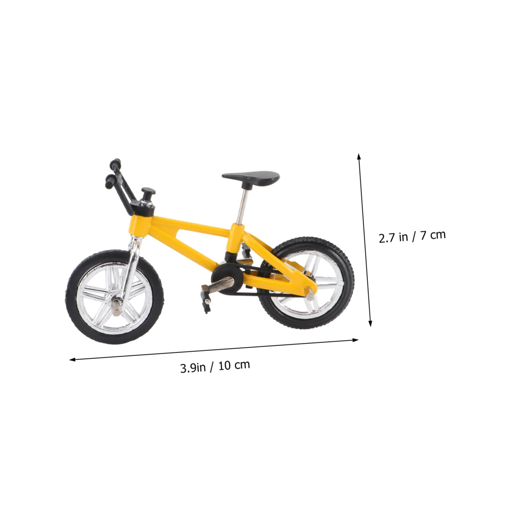 YARNOW Simulation Mountain Bike Miniature Cycle Miniature Model Bicycle Toy for Boys and Girls Educational Decorative Present