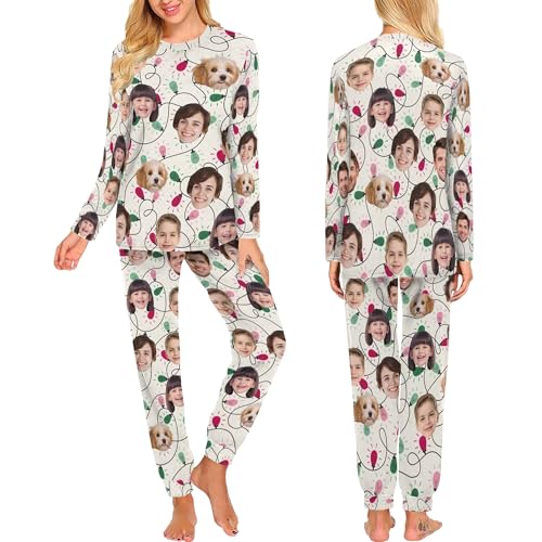D-Story Personalized Family Christmas Matching Pajama Sets - Custom Christmas Pajamas for Family Sleepwear4