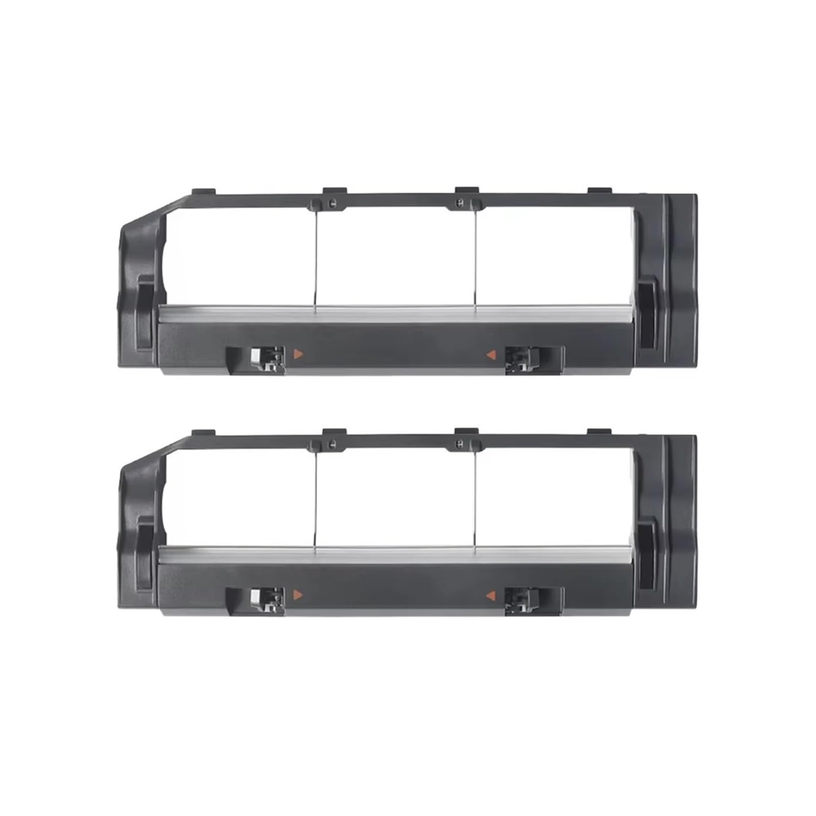 HIZON Main Brush Cover Case Robot Vacuum Cleaner Parts，Compatible For Xiaomi， 1/1S ，Compatible For Roborock，S4 S5 Max S50 S51 S55 S6 MaxV Pure E2 E3 E4