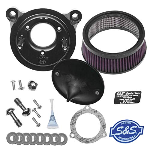 S&S Cycle Stealth Air Cleaner Kit for Harley Davidson
