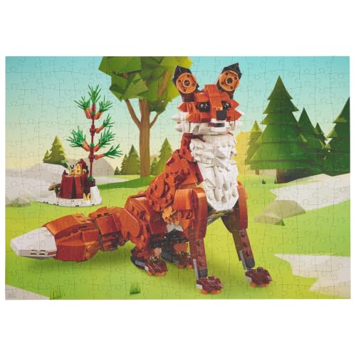 LEGO Creator Oversized Forest Animals: Red Fox Puzzle, 300 Pieces by Just Play - Used condition - Image 2
