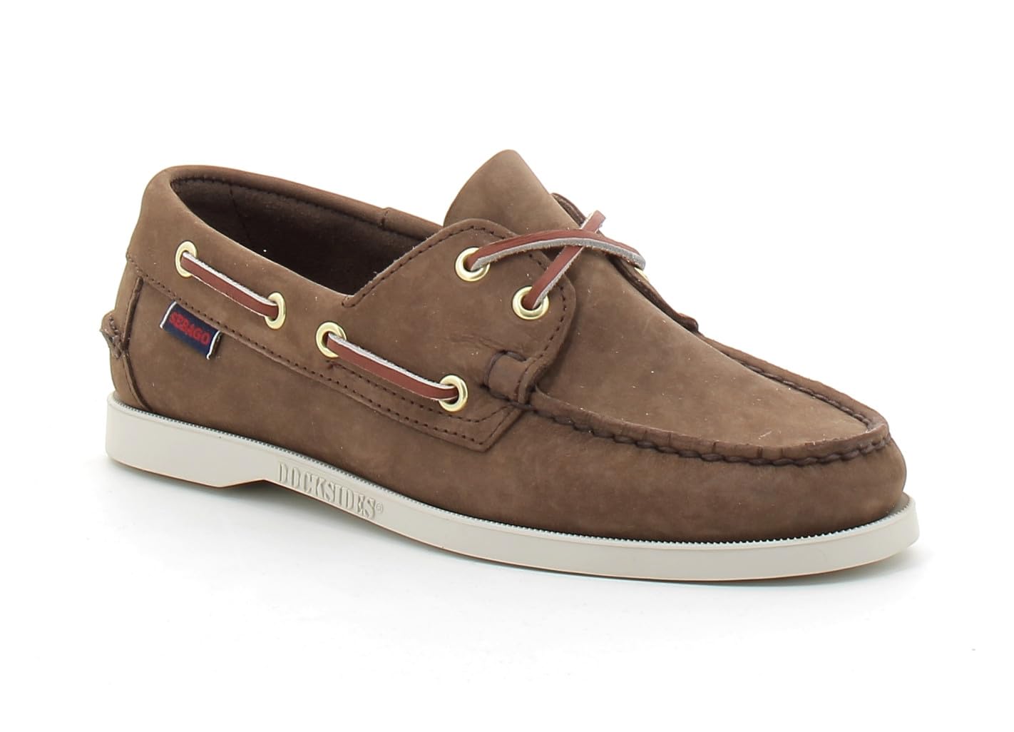 Sebago Docksides® Portland Nubuck, Woman, Brown Seal, 74121SW Braun