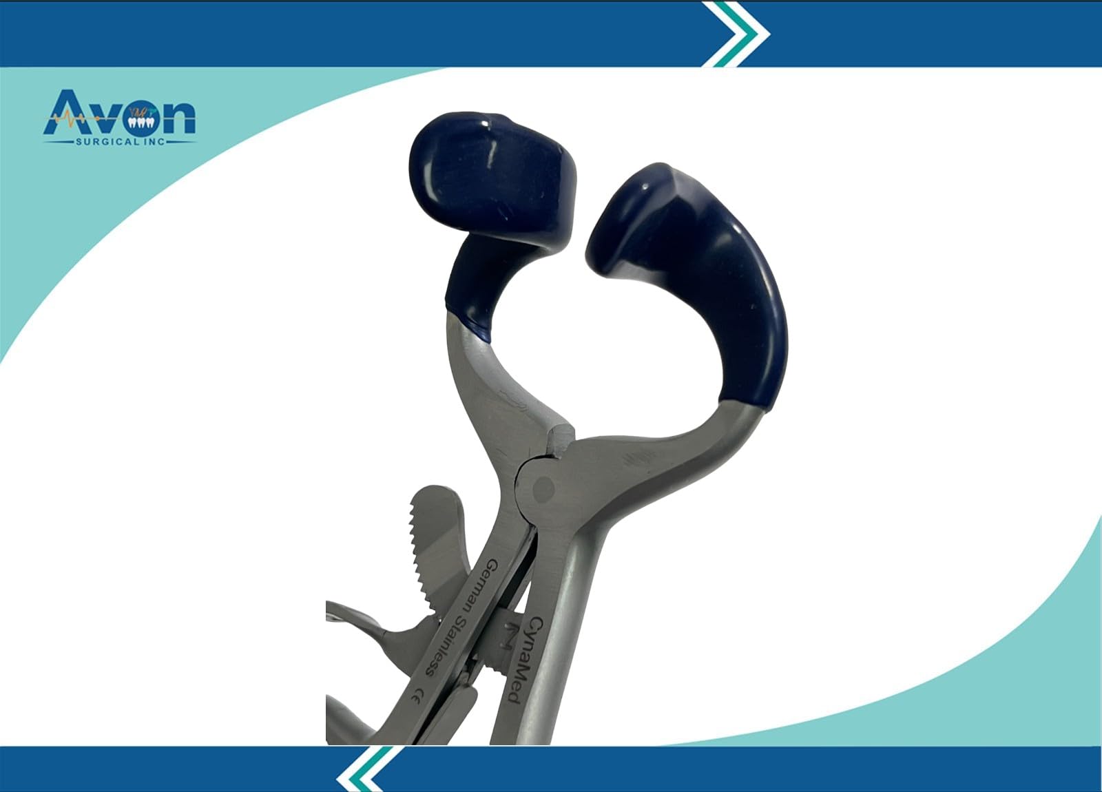 Adult Size Molt Mouth Prop Mouth Gag with Silicone Cushion Tips, Ratchet Locking Mouth Opener Retractor Sizes 3.5