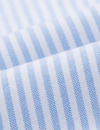 Image of U.S. Polo ASSN. Striped Regular Fit Shirt for Men - 100% Cotton, Breathable & Comfortable, Full Sleeves Casual Shirt for Men