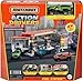 Matchbox Toy Cars Playset, Action Drivers Fuel Station & 1:64 Scale Toy Truck, Moveable Gas Hoses & Car-Activated Features