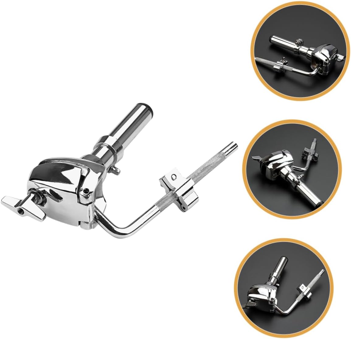 Toyvian Drum Arm Stand Mount Holder for Percussion Instruments Bracket for Drum Display and Setup Effortless Installation Versatile Drummers