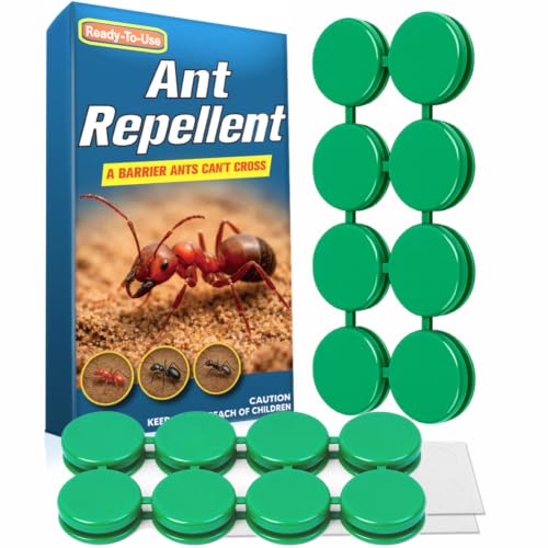 NCSIFDD Ant Away Repellent Indoor, Ant Away for Outdoor Use, Helps Keep Black Ants & Sugar Ants Away from Kitchen, Bathroom, Pantry & Home Areas, Easy to Use, Kid & Pet Safe-16 Pcs