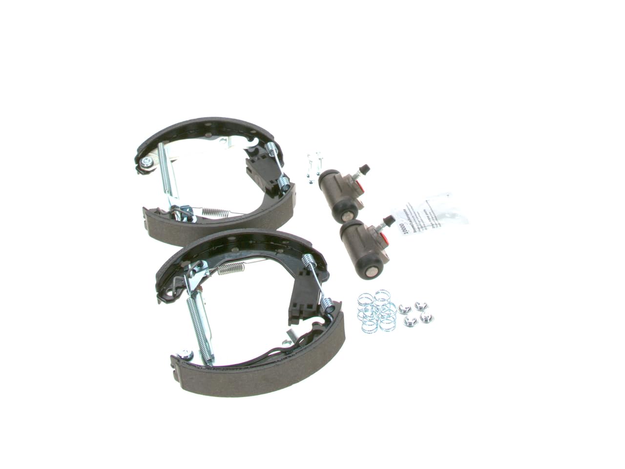 Bosch KS581 Kit Super Pro - hintere Trommelbremsenset - ein vormontiertes Set, zwei Radbremszylinder, vier Bremsbacken