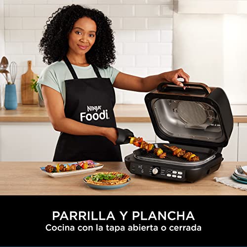 NINJA Foodi Max Pro Health Grill AG651EU - Plancha Grill y Freidora de Aire