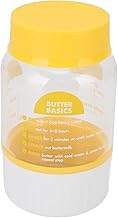 Butter Crock for Counter, Butter Keeper for Fresh Spreadable Butter, Space Dispenser, Multifunctional Cream Separator Butter Making Bottle for Kitchen Cooking Baking