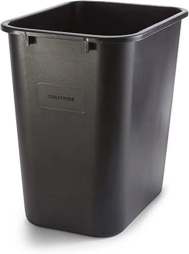 Brighton - Papelera profesional, negro, 7 galones por Staples Brighton - Papelera profesional, negro, 7 galones por Staples
