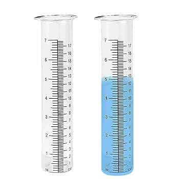 Amazon.com : rain Gauge Tube 7-Inch Scale rain gauges