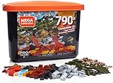 1 Deckel Mega Construx GJD26 - Probuilders Bausteinebox, mit 790 Teilen, Grosse Bausteine Box für Fortgeschrittene, Spielzeug ab 8 Jahren