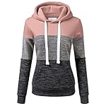 DOUBLJU Basic Lightweight Pullover Sweater Top Essential Comfy Casual Hoodie Sweatshirt for Womens Clothes with Plus Size