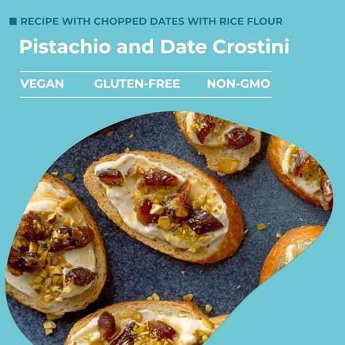 Amrita Dried Chopped Dates With Rice Flour 2 Lb | Gluten-Free Snack | Diced Dates Packed Fresh In Resealable Bags | Vegan, Non-Gmo thumb #5
