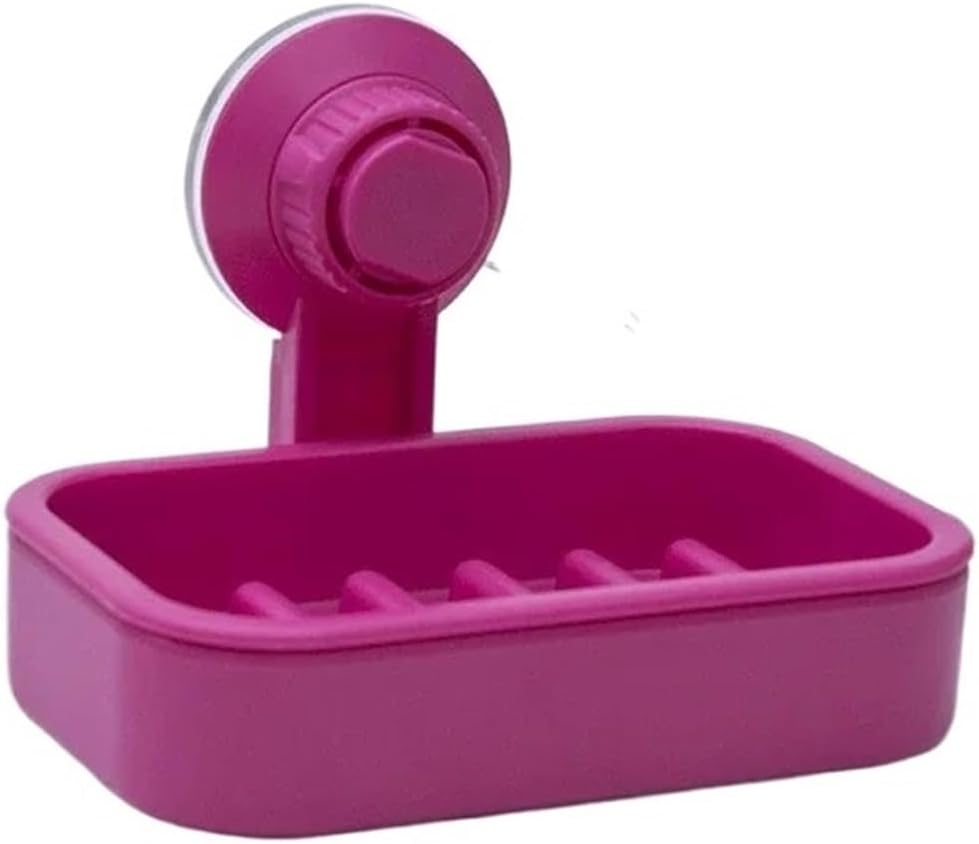 Soap Box Drain Soap Holder Bathroom Accessories Suction Cup Soap Dish Tray Soap Dish Bathroom Soap Container Draining(19)
