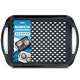Bandejas para Servir Comida - Paquete de 1 Unidad Bandeja Antideslizante (41 x...
