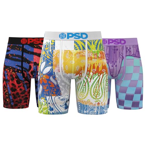 PSD Mens Ja Morant Mm 3Pk Boxer Brief - Multi, M