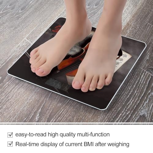 Báscula digital de vidrio templado para baño y peso corporal miniatura 5
