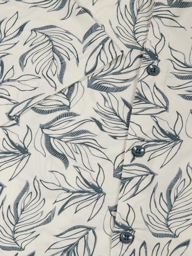 Image of Thomas Scott Men's | Printed | Half Sleeve | Regular Fit | Cotton Rayon | Spread Collar | Casual Shirt