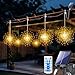 Redefun 2 Pacco Luci Solari A Fuochi D'Artificio Con 120 LED, 8 Modalità, IP65 Impermeabile, Per Giardino, Vialetto, Feste, Multicolore