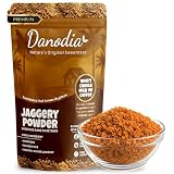 Danodia Foods Jaggery-Pulver (2 lbs/950 g) | Glutenfrei, traditionell hergestelltes Süßungsmittel, ohne Zusatz- oder Konservierungsstoffe | Einzigartiger Zuckerersatz, das beste indische Süßungsmittel